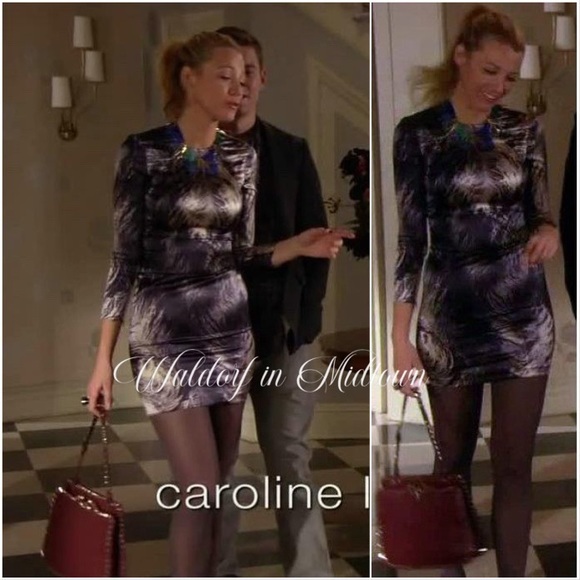 ASO SERENA VAN DER WOODSEN ALEXANDER MCQUEEN DRESS - IT40/US4 - Picture 3 of 10